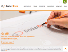 Tablet Screenshot of gruberdruck.com